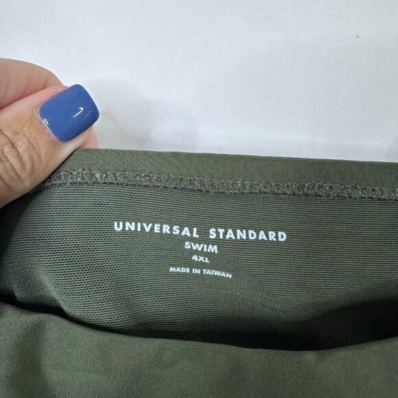 2/$30 NWT Universal Standard Swim Tank Top Dark Olive Green 7X #A1008 - Picture 5 of 9